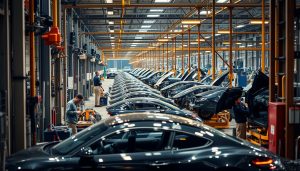 Lavori nel settore automobilistico italiano in primo piano